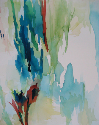 Watershed painting by Andrea Soler